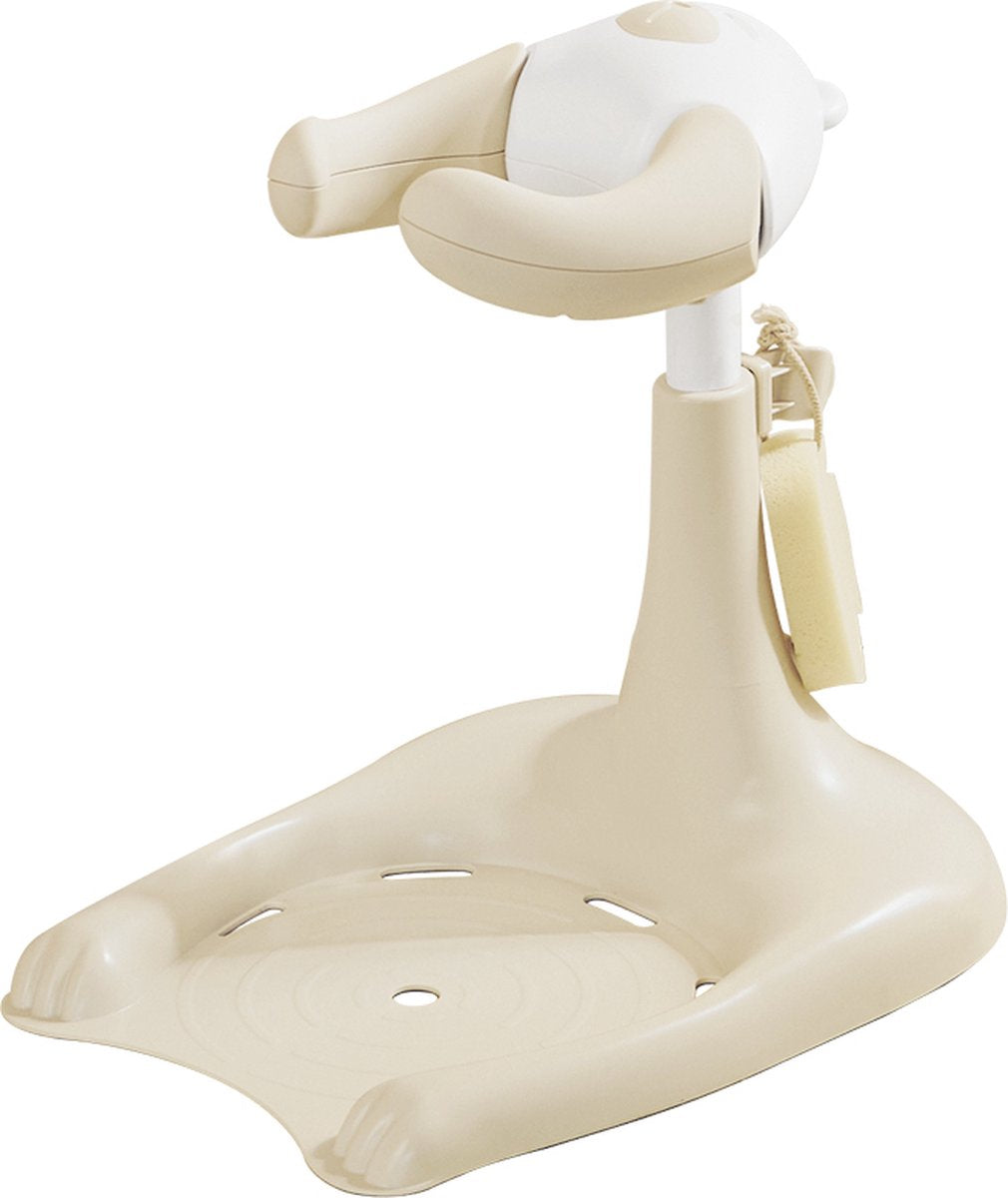 Douchehulp - 6 tot 36 maanden - Multifunctioneel - Afstelbaar design - Cream