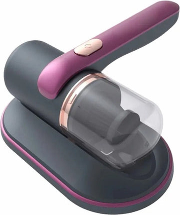 Huisstofmijt Stofzuiger - UV Lamp Sterilisator - Matras, Tapijt, Meubel, Zetel & Bank Reiniger Apparaat - Bacterie, Mijt & Schimmel Bestrijder - Zonder Zak - USB-C Oplader - Paars