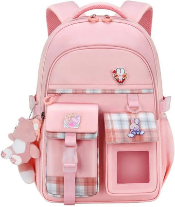 Boekentas meisjes lagere school - Rugzak - Eersteleerjaar - Roze Rugtassen - Schooltas - Kind - Waterafstotend - Roze
