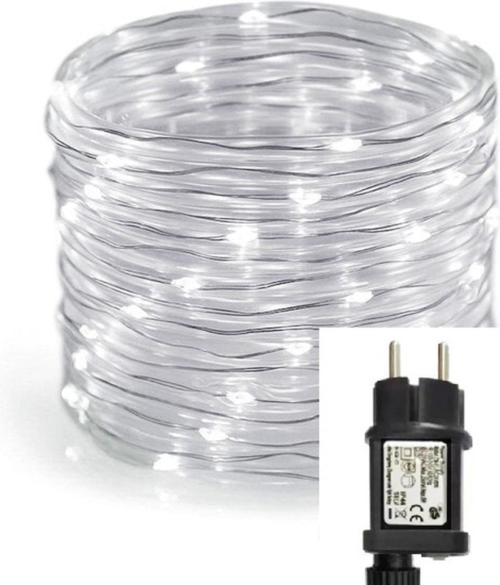 Lichtslang - 30 Meter - 230V Met Stekker - Koel Wit