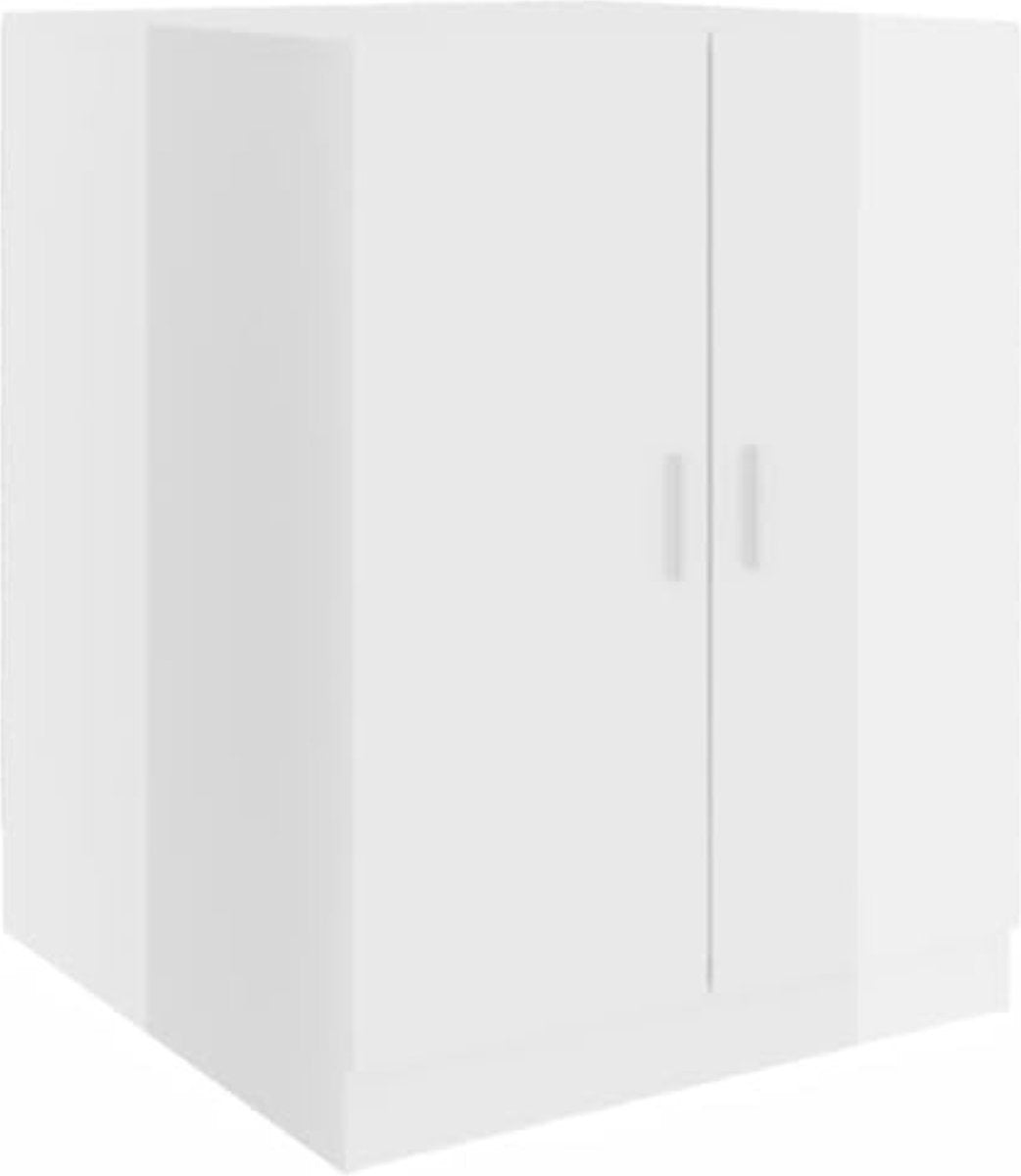 Wasmachine Ombouw - Wasmachine Meubel - Wasmachine Kast - Wit