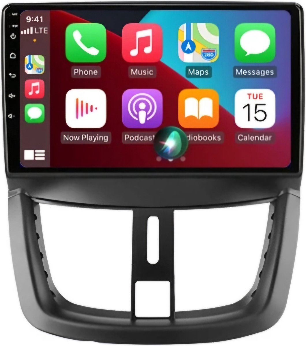 Peugeot 207 / 207CC & 206+ | 2005 - 2016 | Carplay & Android auto | 2GB & 32GB | Autoradio met navigatie | Radio scherm | 2005 2006 2007 2008 2009 2010 2011 2012 2013 2014 2015 2016 | 206 +
