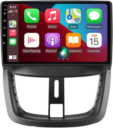 Peugeot 207 / 207CC & 206+ | 2005 - 2016 | Carplay & Android auto | 2GB & 32GB | Autoradio met navigatie | Radio scherm | 2005 2006 2007 2008 2009 2010 2011 2012 2013 2014 2015 2016 | 206 +