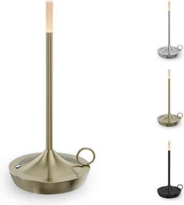 Bolt Electronics® - Tafellamp oplaadbaar- Tafellampen - Slaapkamer - Woonkamer - Industrieel - Ø12 cm