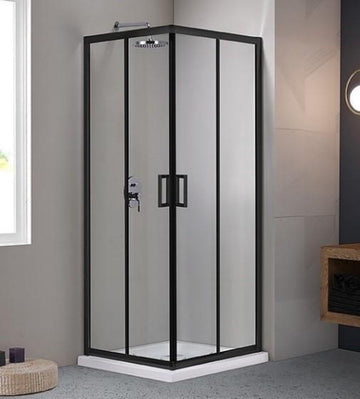 Douchecabine | 2-delige Schuifdeur | 90 x 90 x 200 cm | Met gehard glas En Nano Coating |