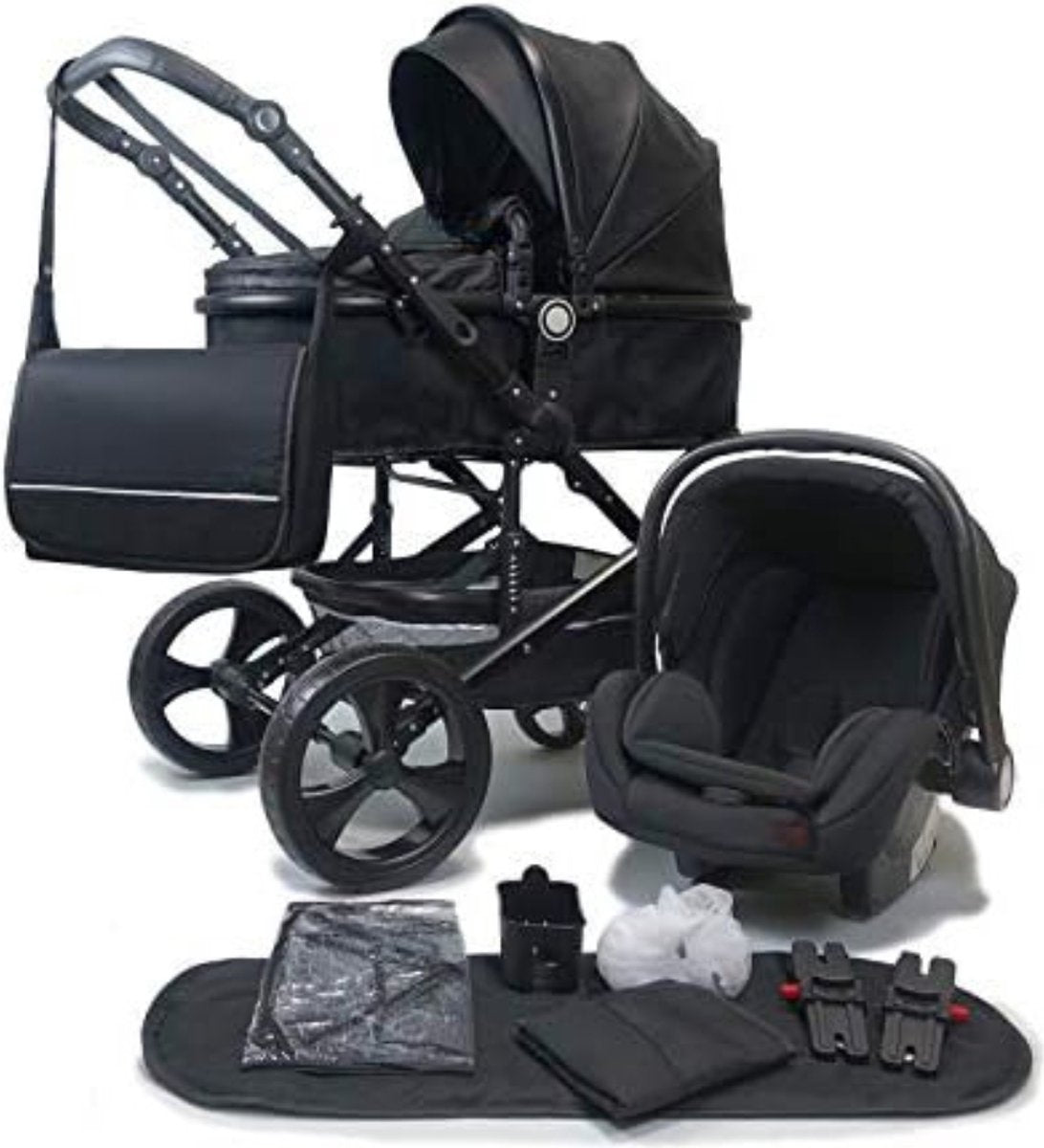 Kinderwagen 3 in 1 - Babywagen 3 in 1 - Wandelwagen - Kinderwagen 3 in 1 Incl Autostoel