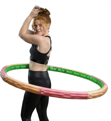 Hoelahoep voor volwassenen, 0,72 - 3,1 kg, hoelahoep om af te vallen, massagehoop (als nieuw)