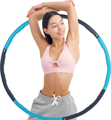 Dragon Hula Hoop TB0802 Gymnastiek Hoepel Afneembare Fitness Hoepel voor Sport Oefening voor Volwassenen en Kinderen 6 secties Thuis Training Hula hoop