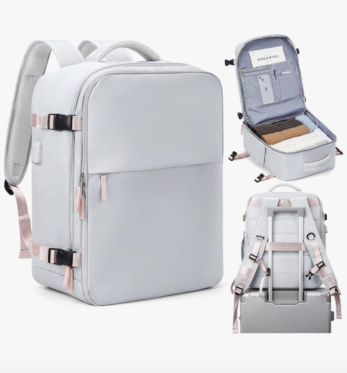 Ryanair Cabin Bags 40x20x25 Cabinetas onder de stoel 45x36x20 Nieuwe Easyjet handbagage reisrugzak Cabineformaat rugzak, handbagage Tas Rugzak Casual dagrugzak Schooltas