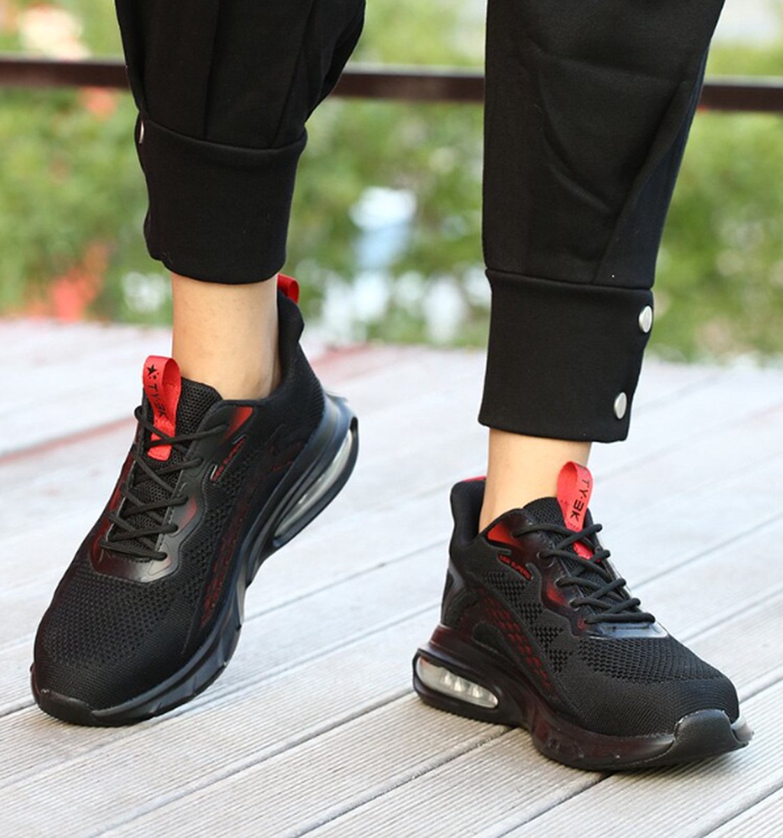 Werkschoenen - 39 - S1P - veiligheidsschoenen voor op het werk - Dames/Mannen - Sneakers - Sneakers voor op het werk - Schokbestendig - Ondoordringbare zool - Antislip - Stalen neus