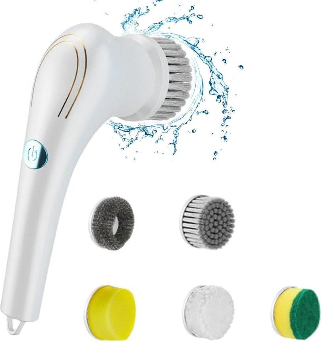 360 ° Power High Speed Roterende Power Scrubber voor Badkamer Douche Bad Glazen Auto met Elektrische Scrubber