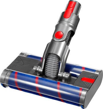 Dual Head Zuigmond met zachte roller - Soft Doek Roller Borstel - voor Dyson V7 / V8 / V10 / V11 Series Steelstofzuigers