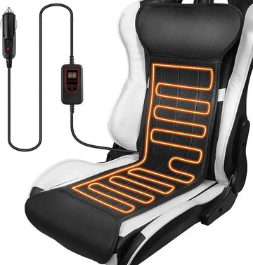 vanBoni Auto Stoelverwarming - Auto Stoel Verwarming Kussen - Elektrische Auto Accessories Heater - Instelbare Temperatuur - Oververhittings Bescherming - 12V