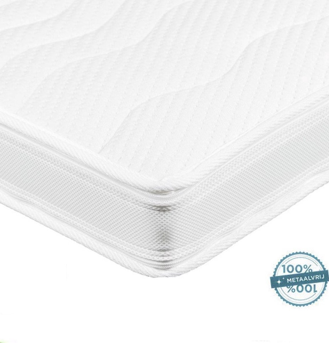 Topdek Matras Topper 3D Tencel - Bamboe Hybrid Topper 12cm dik - 160x200 Topdekmatras Orthopedisch