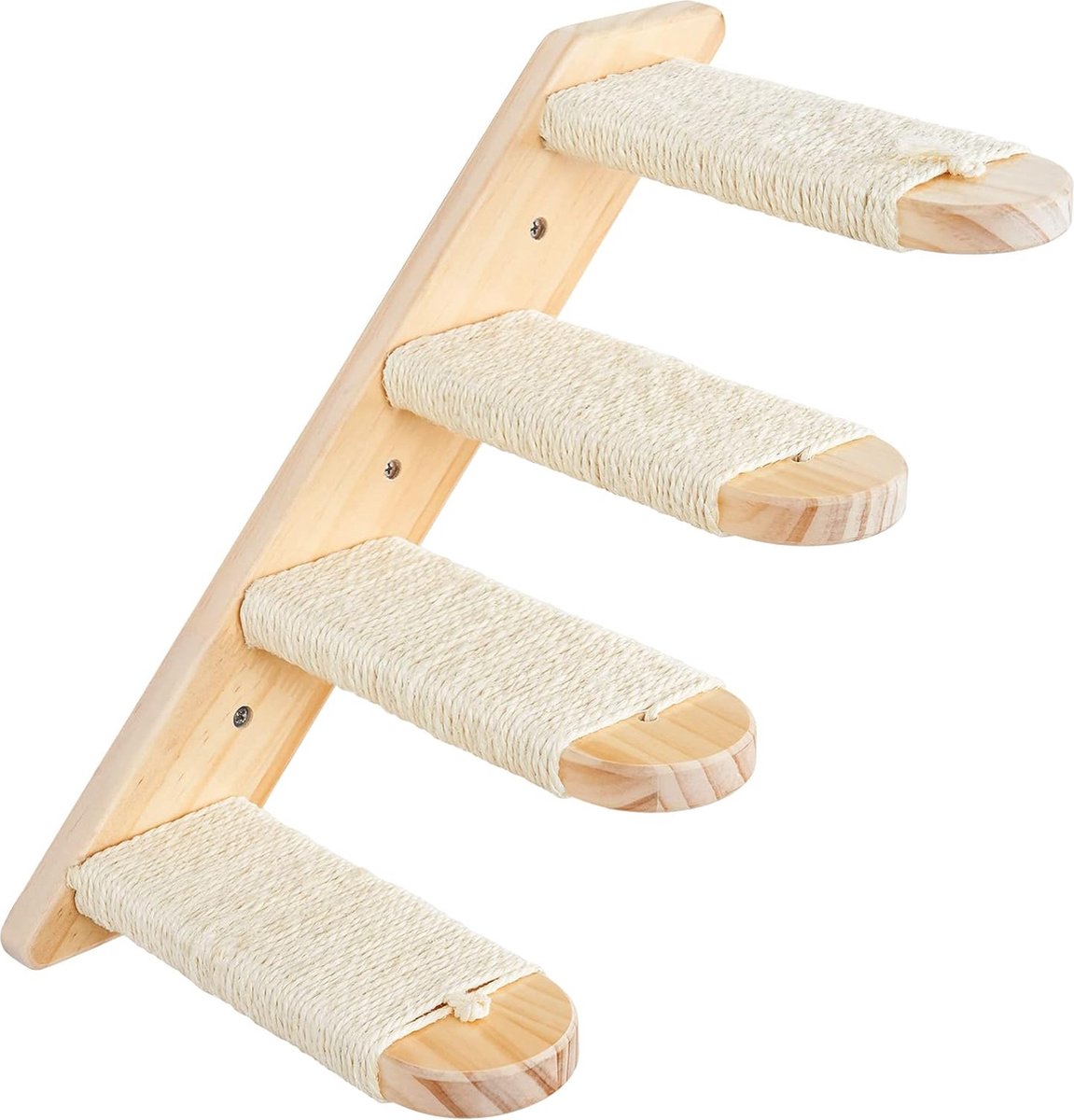 Kattentrap, muur, klimmen, kattenladder, katten, meubels, binnen, klimwand, kattenmeubel, wandelement, wandparkset, voor katten klimmen, spelen, loungen
