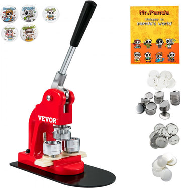 Knopenmachine Badge Machine Button Maker Machine 32mm Badgemaker 500 stuks Badge Punch Pers