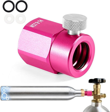CO2-navuladapter voor SodaStream Duo Crystal 3.0 Gala-Art Terra E-Duo - Compatibel met Quick Connect - Vuladapter voor compacte CO2-flessen - W21.8-14 CO2-fles adapter