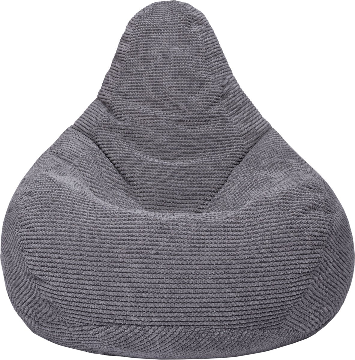 Volwassen Highback Zitzak Stoel Corduroy Stof Indoor Woonkamer Gaming Zitzak Ligstoel met Ergonomisch Ontwerp