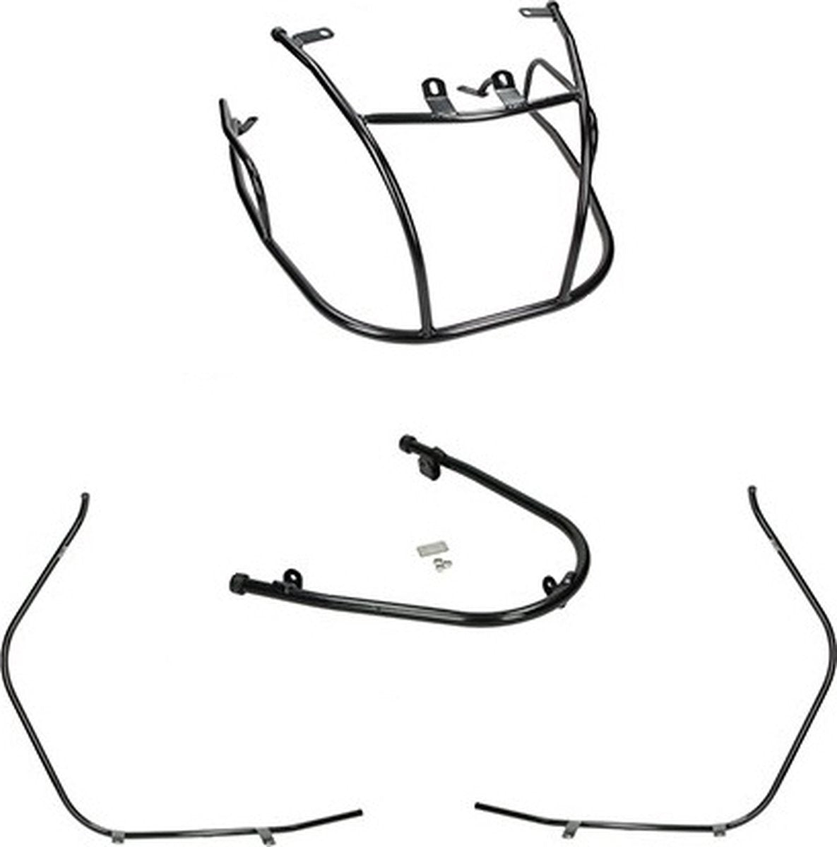Sierbeugel set voor AGM VX50, BTC Riva glans zwart