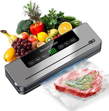 Vacumeermachine - Vacuüm Sealer - Foodsaver - Vacuümmachine met Slangaansluiting - Inclusief Vacuumzakken