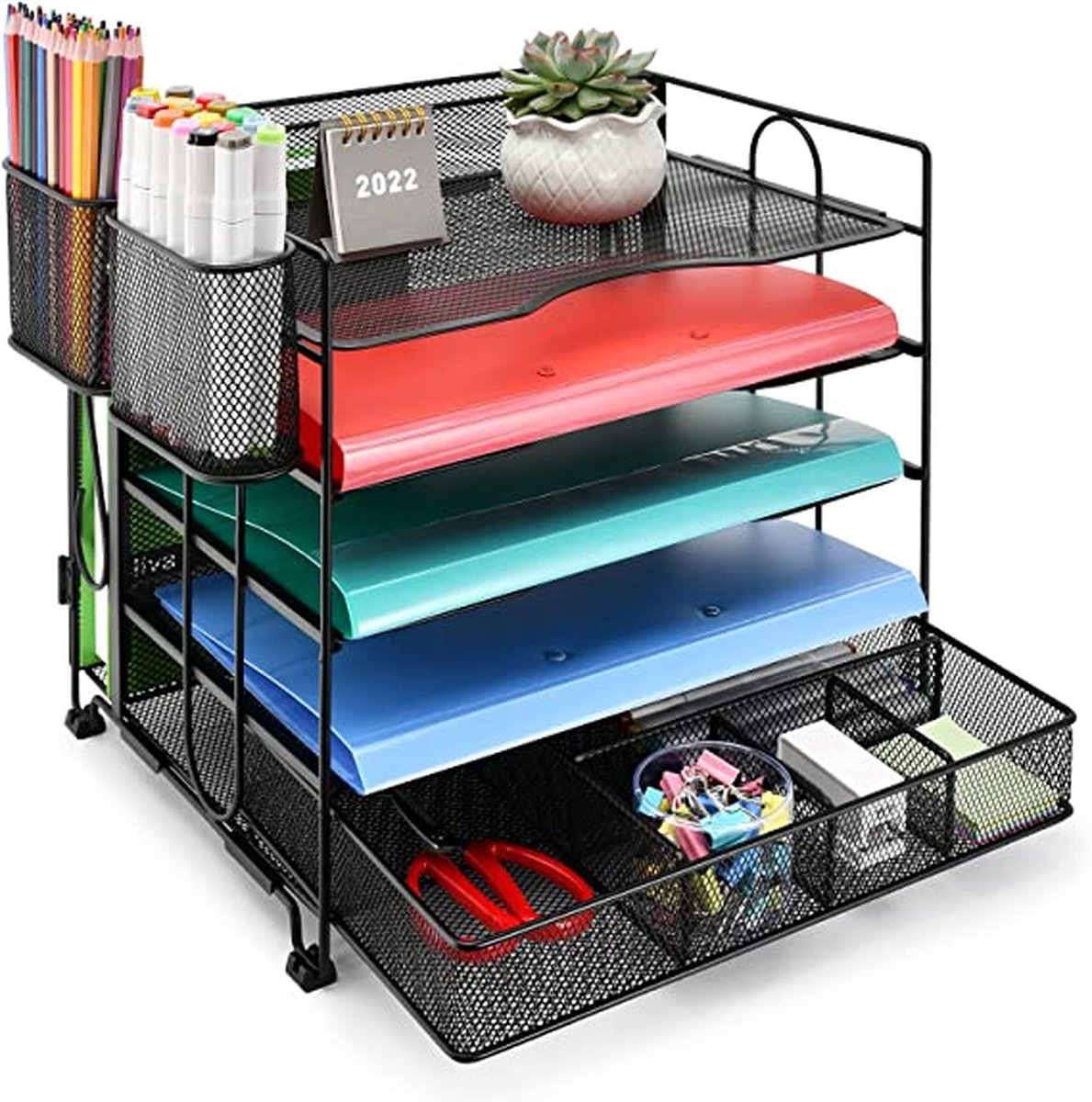 Premium Kantoor Organizer – Bureau Organizer – Kantoor Artikelen – Bureau Opberger – Bureau Rek – Kantoor Accessoires – Premium kwaliteit