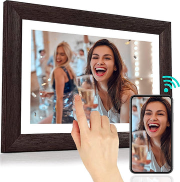 Digitale Fotolijst - Wifi Digitaal - 1280 x 800 - Touchscreen - Luxe Fotolijst - Verstelbaar