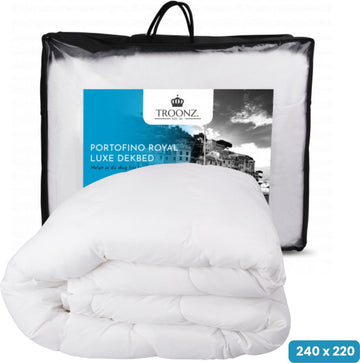 Hotel Dekbed Portofino Royal 4 Seizoenen Dekbed 240 x 220 – Zomerdekbed & Winterdekbed - Tweepersoons Dekbed - Hotel Dekbed voor Tweepersoons
