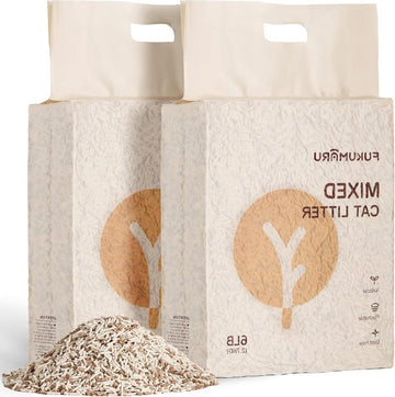 Tofu Kattenbakvulling - 54 kg gemengde appelhoutkorrels - stofvrij en licht klonterend - geurbestrijdend - afwasbaar - weinig residu