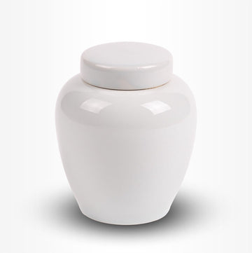 Dieren Urn Hond Kat Middel 750 ml Wit Neutraal
