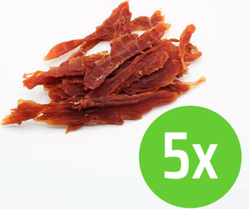 Puur Fit Eendenfilét - Hondensnack - 400 gram - 5 zakken