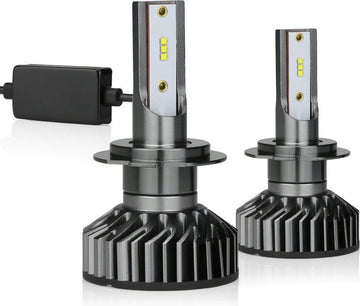 H7 LED Lamp Auto/Motor/Scooter (Set, 2 stuks) - Helder Wit 6000K - 100W - CANBUS - Dimlicht, Grootlicht & Mistlicht - Koplampen
