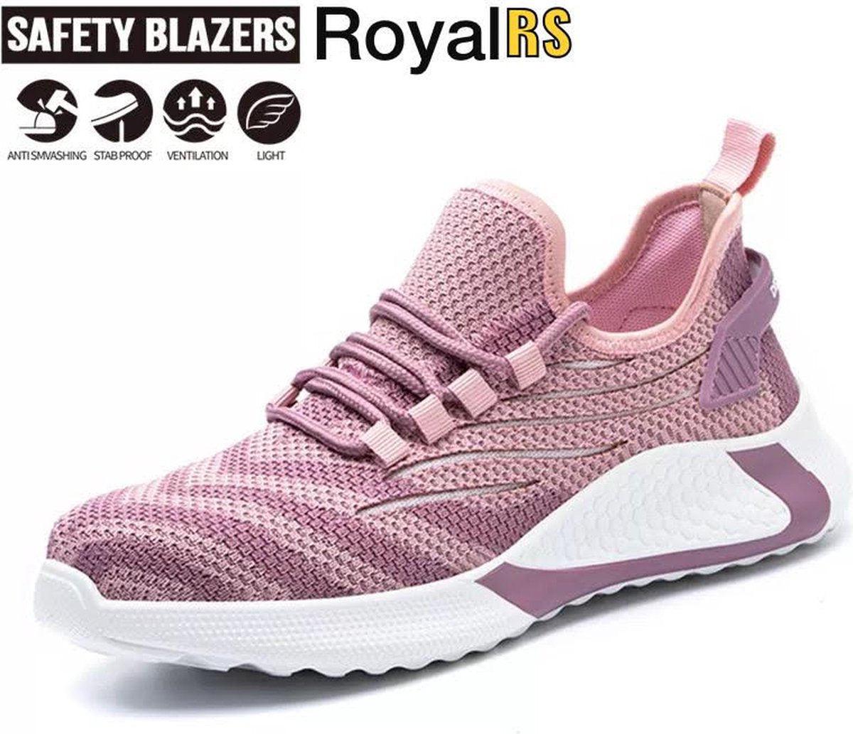 Werkschoenen Dames - Veiligheidsschoenen Dames - Veiligheidsschoenen Heren - Veiligheidsschoenen Sneakers - Unisex - Sportief - Lichtgewicht - S1P - Maat 38