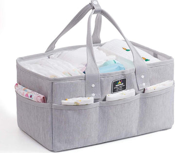 Nappy Caddy Organizer - diapers en newborn benodigdheden opbergsysteem - tafel hangend - babyregister cadeau