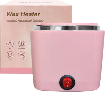 Roze Wax Verwarmer Apparaat - Makkelijke Heater - Mini Waxverwarmer - Met 200 ml Siliconen Pot