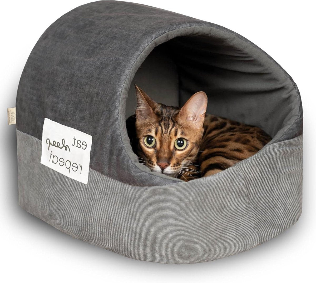 Kattenmand behaaglijk warm grote katten - kattenmand binnen hondenmand hondenmand kattenbed hondenmand knuffelhol slapen bed hol iglo kat