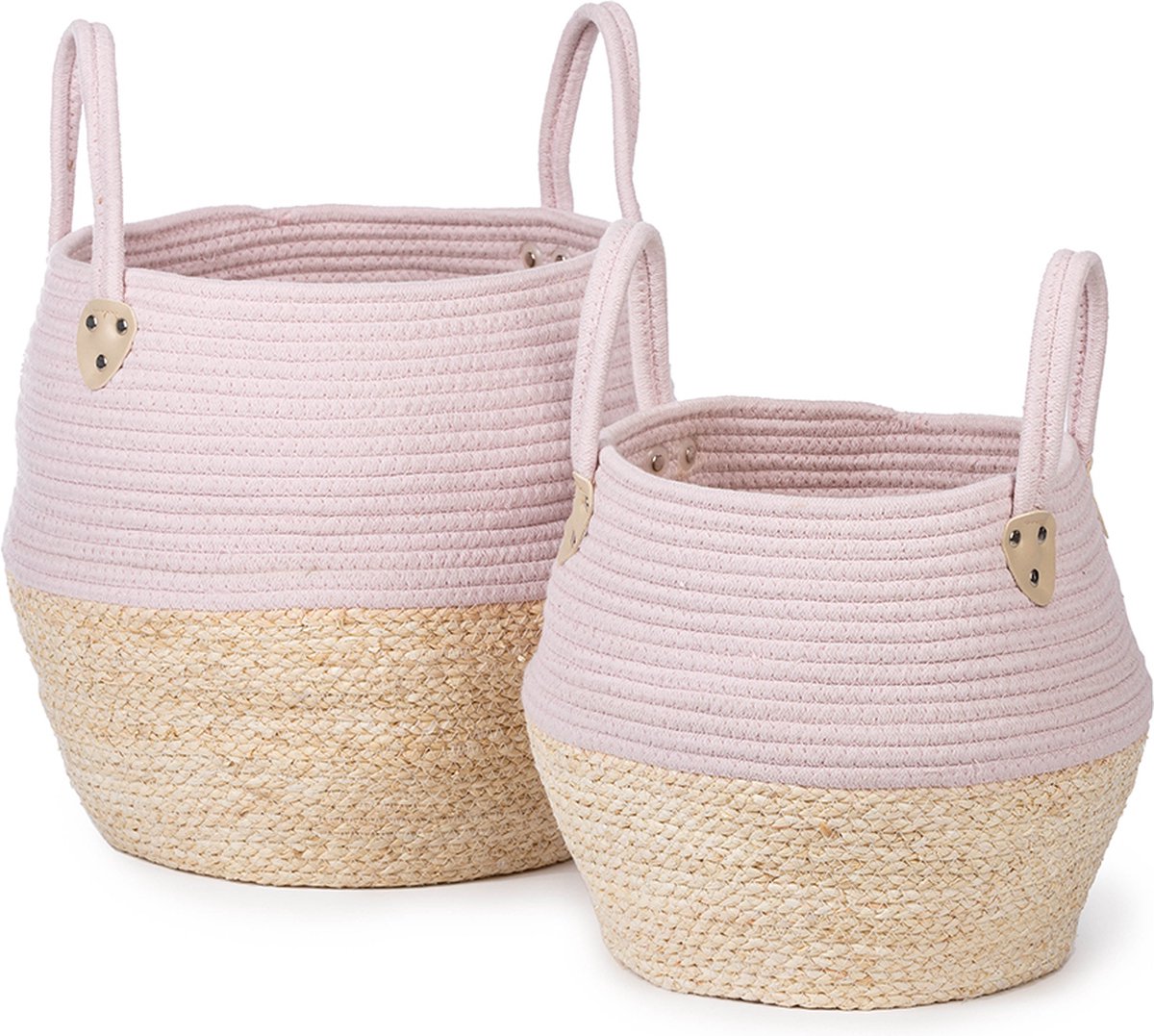 KidsDepot Kori Mand (Set Van 2) - Pink
