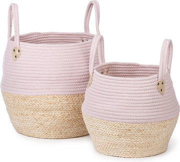 KidsDepot Kori Mand (Set Van 2) - Pink