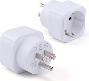Reisadapter Amerika EU naar VS - Powersky reisstekker Duitsland - stekker Verenigde Staten Canada - Mexico Thailand Jamaica Brazilië wandstopcontacten
