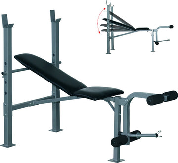 Fitnessbank - Bankdrukbank - Krachttraining - Fitness bank - Bench press - Leg Curl