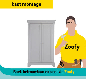Meubelmontage (exclusief kledingkasten) - Door Zoofy in samenwerking met Bol - Montage - afspraak gepland binnen 1 werkdag