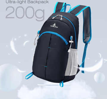 Opvouwbare Reisrugzak Handbagage Ultralichte Wandelrugzak 20L Waterdichte Dagrugzak voor Outdoor Hiking Camping