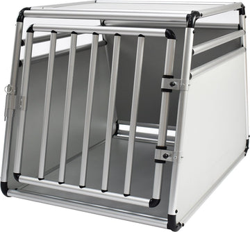 Hondenbench ronde aluminium buis large 80x60.5x64