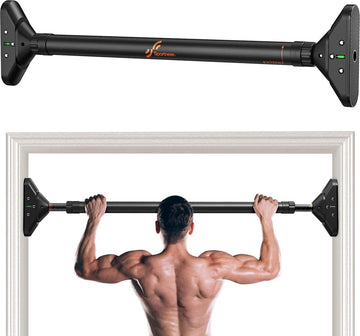 Verstelbare Deurframe Pull Up Bar - Geen Schroeven - Tot 200kg - Sportneer