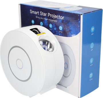 Sterren Projector - Galaxy projector - Smart Star Projector - Sterrenhemel Projector met 4 Kleurenopties! - Sterrenlamp voor Kinderen