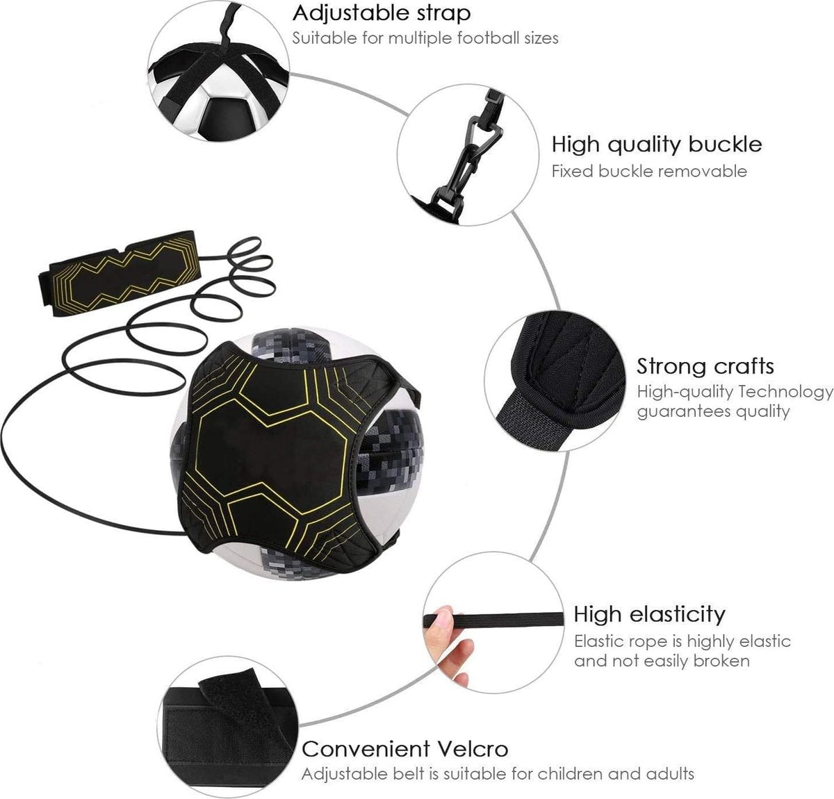 Equivera Voetbal Spullen - Voetbal Accessoires - Voetbal Trainingsmateriaal - Football Stuff