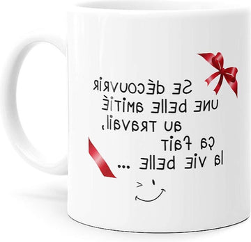Grappige mok collega met humor bericht vriend schattig cadeau idee afscheid werk kantoor vriend man vrouw verjaardag kerstpret. Dino mokken glimlach bij het ontwaken.