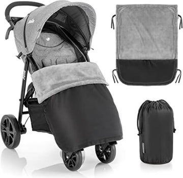 Lux Kinderwagendeken - Alternatief voor Voetenzak - Universeel voor Wandelwagen, Kinderwagen en Buggy - Waterafstotende 4 seizoenen Fleece Deken - met Draagtas
