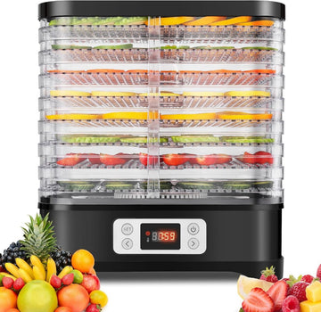 Voedseldroger - Food Dryer - Voor Groenten En Fruit - Voor Kruiden & Vlees - Droogoven - 400W