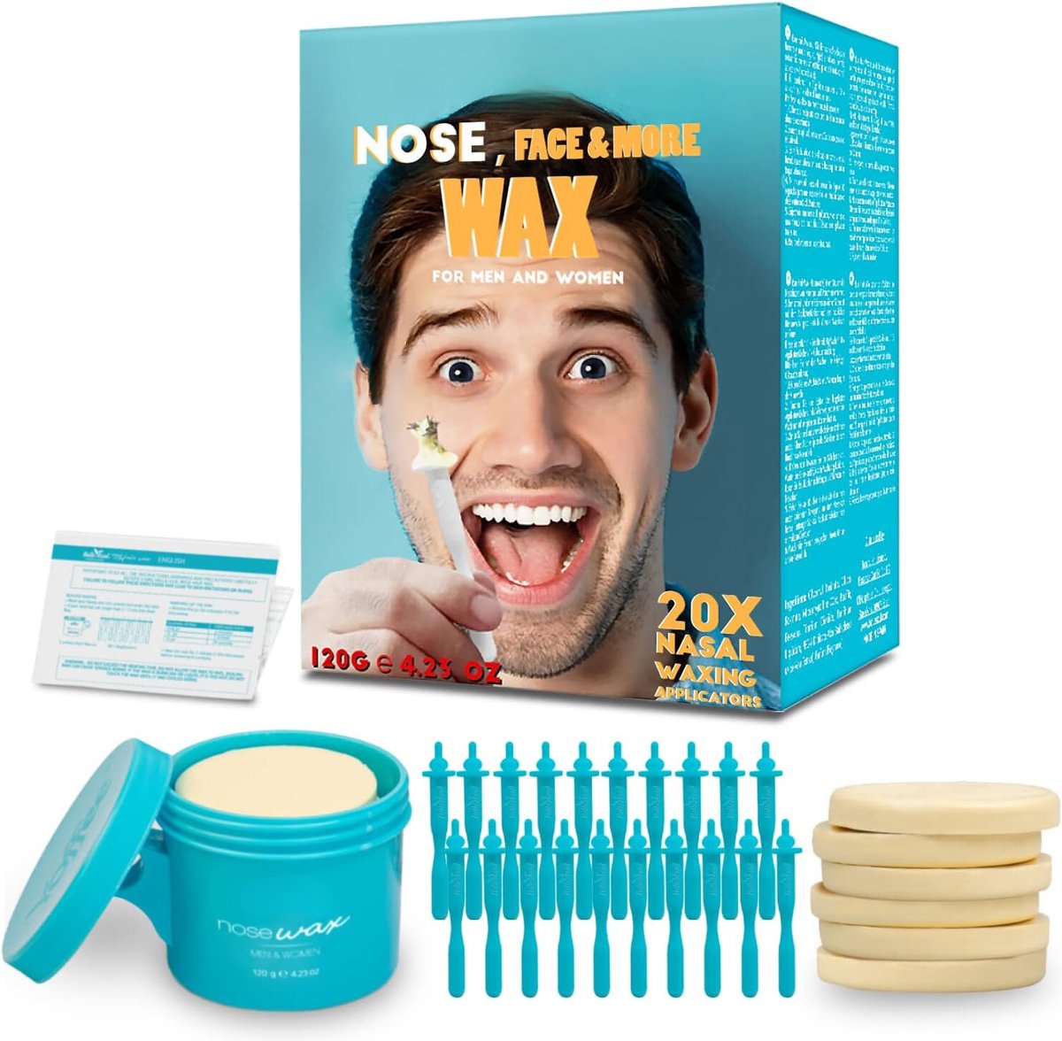 Neuswax - Neus Wax - Neuswax Kit - Haar Verwijderaar - Ontharings Wax - Neushaar Wax