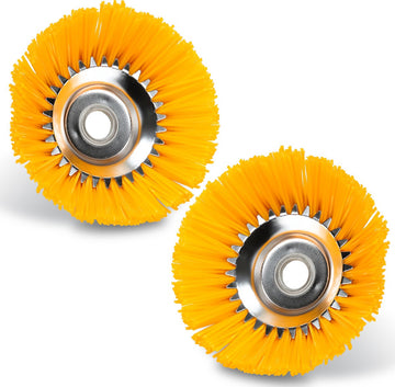 Onkruidborstel 2st Nylon Borstelbijlage 25,4x200mm Nylon Borstel voor Stihl Bosmaaier